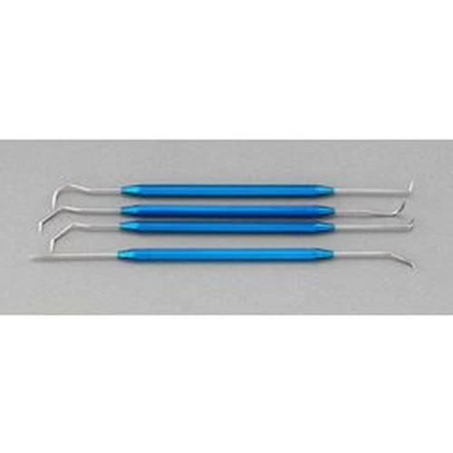 Probe Set of 4 Pcs. (for Precision), Handle Material: Aluminum, Tip Material: Stainless Steel