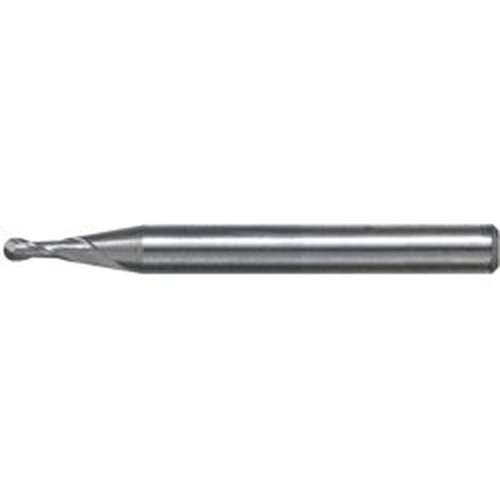 Carbide Mini Ball End Mill with 2 Flutes 2MNER