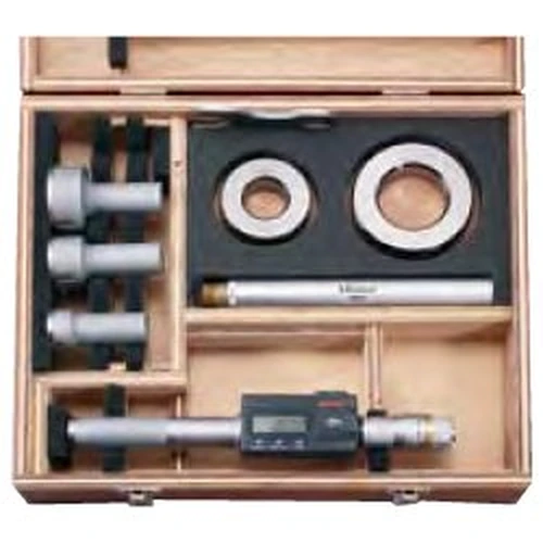 Interchangeable-Head Sets for Digimatic Holtest SERIES 468 — Three-point Internal Micrometers