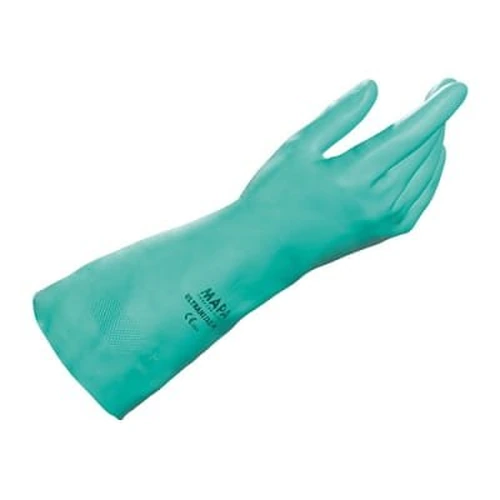 Nitrile Gloves (Anti-Slip Embossed / Inner Cotton Finish)