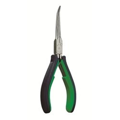 4962537344810_0 Pro Hobby Fine Tipped Long Nose Pliers / Bent Type HEC-D15 - Image 1