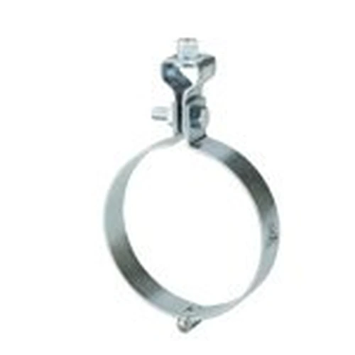 A14204_0 Suspension Pipe Bracket Piping with TNF Tongue (Electrogalvanized/Stainless Steel) - Image 1
