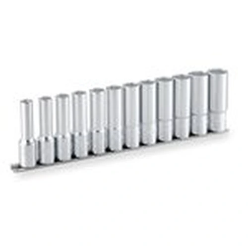 HSL412_0 Deep Socket Set (6-point with Holder) HSL412 - Image 1