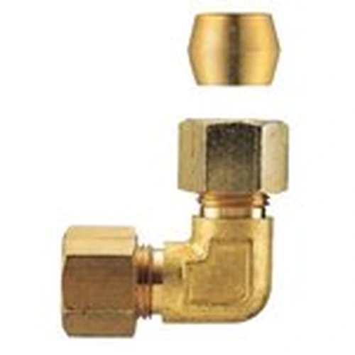 M148RK_0 Copper Tube Fitting, Abacus Bead Ring Fitting for Copper Tube, Elbow with Abacus Bead Ring Included - Image 1