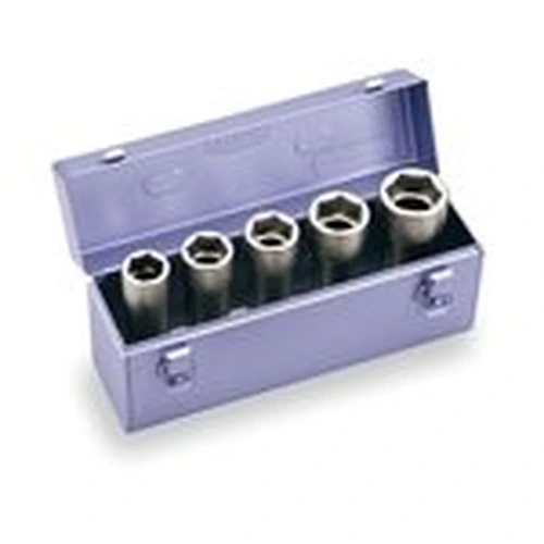 NV605LL_0 Super Long Socket Set for Impact Wrenches (Metal Tray Case Type) NV605LL - Image 1