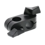 Super Compact Strut Clamps / Strut Clamps - Equal / Unequal Dia., Perpendicular Configuration with Wing Knobs