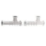 [Clean & Pack]Both Sides Weld-On Vacuum Pipes - NW Flanged × Tees