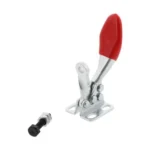 Toggle Clamp Long Handle, Flange Base, Tip Bolt Fixed, Clamping Force 264.6 N