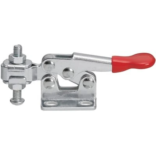 PID-130096_0 Toggle Clamp, Horizontal Type, Flange Base, Tip Bolt Slide Adjustment, Clamping Force 196 N - Image 1