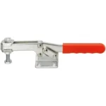 Toggle Clamp, Horizontal Type, Flange Base, Tip Bolt Slide Adjustment, Clamping Force 5,000 N