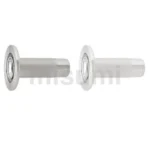 [Clean & Pack]Both Sides Weld-On Vacuum Pipes - NW Flanged × Threaded