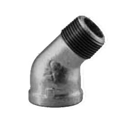 PID-134069_0 Ck Fittings Threaded Transportable Cast Iron Pipe Fittings 45° Female Male Elbow (45° Street Elbow) - Image 1
