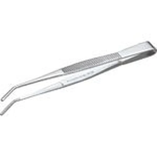 PID-135247_0 Stainless Steel Tweezers Jagged Curved Type Total Length (mm) 125–300 - Image 1
