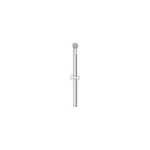 Electroplated diamond bur for deep holes (long shaft type)
