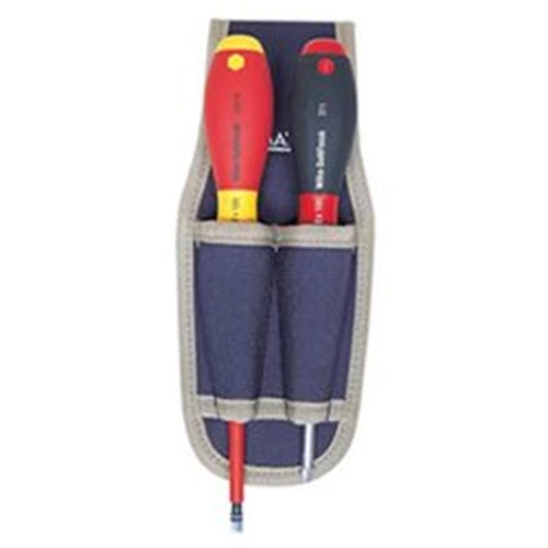 PID-137401_0 Tool Case, 2-hole Type Tool Case Capable of Storing 2 Screwdrivers - Image 1