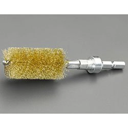 PID-142978_0 25 × 50 mm, Hex Shank, Wire Brush (Brass Wire) - Image 1