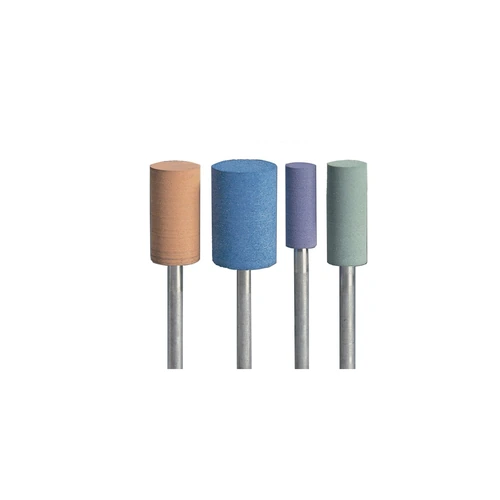 Ceramic Rubber Grinding Stone With Shaft, For Polishing Metal
