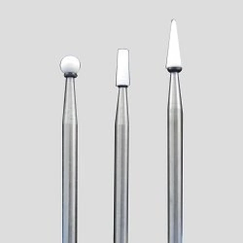 PID-143095_0 Grinding Stone With Shaft For Precision Machining, White Point - Image 1