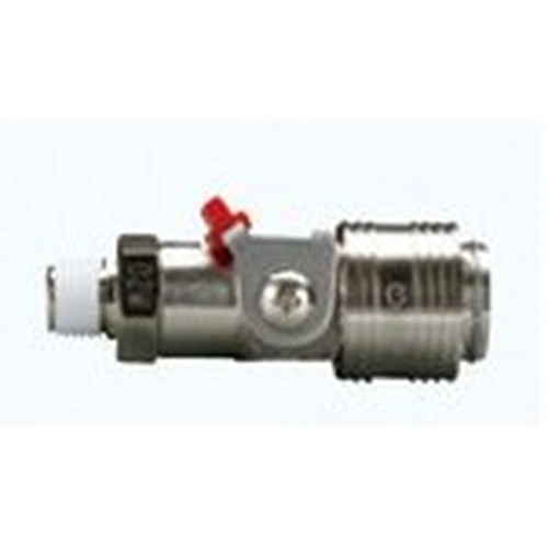 PID-148235_0 Mega Flow × Coupling, Brass Purge Type, Male Thread Type - Image 1