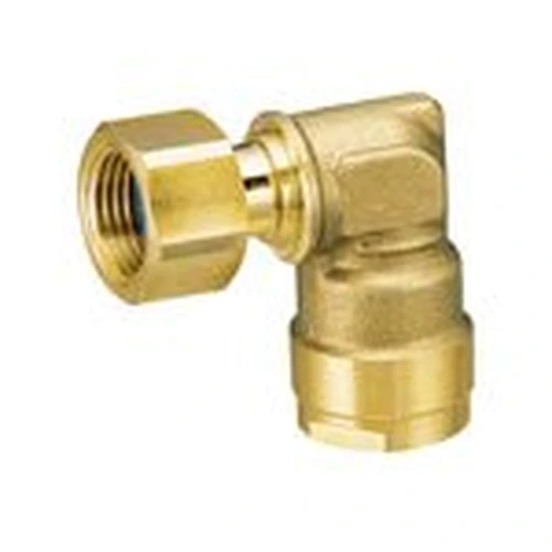 PID-154090_0 Double Lock Joint, WL12, Elbow Adapter, Brass - Image 1
