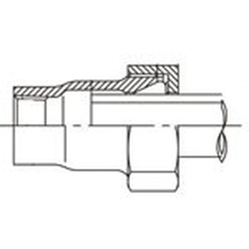 LA Coupling, P-LA Type, Reducing Female Adapter, RAQ