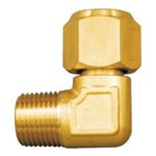 PID-162419_0 Copper Tube Fittings, Fittings for Flared Type Copper Tube (Refrigerant Compatible), Flared One-Side Threaded Elbow - Image 1