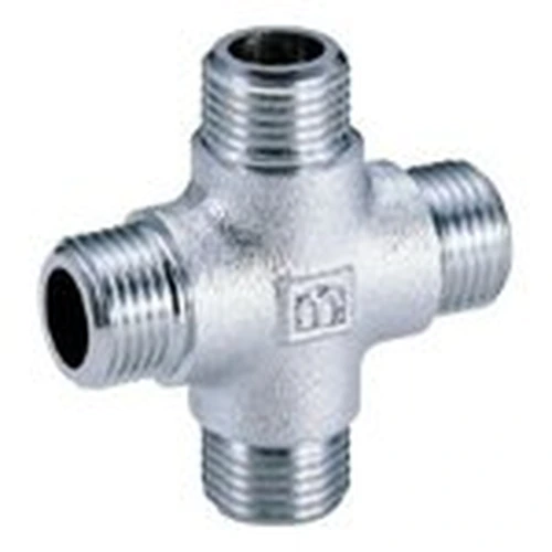 PID-163060_0 Auxiliary Material for Piping, Fitting, and Plumbing, Fitting for Water Supply Piping, Plated Fittings - Outer Screw Cross - M149K - Image 1