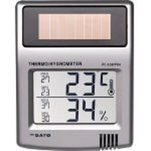 PID-167438_0 Solar Digital Thermometer and Hygrometer - Image 1