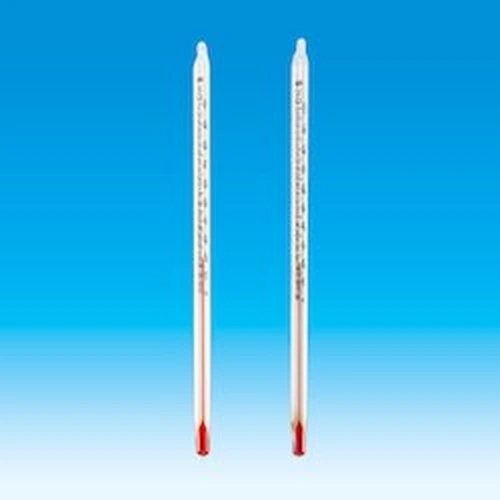 Rectangular Red Liquid Thermometer