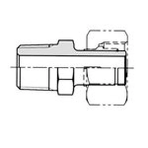 PID-169784_0 Vibration-Resistant Fitting, Compression Fitting for NE-Type Steel Pipes, Adapter - Image 1