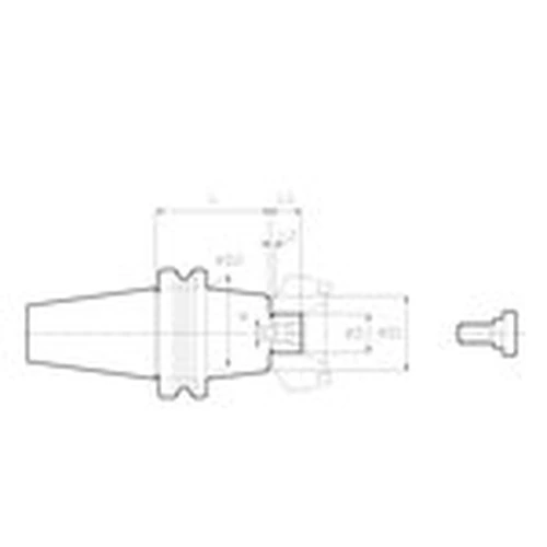 PID-174955_0 Face mill arbor A type BBT40/BT40 - Image 1