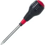 "Radial Ball Grip Switchable Screwdriver" (4 Sizes, Magnetic)