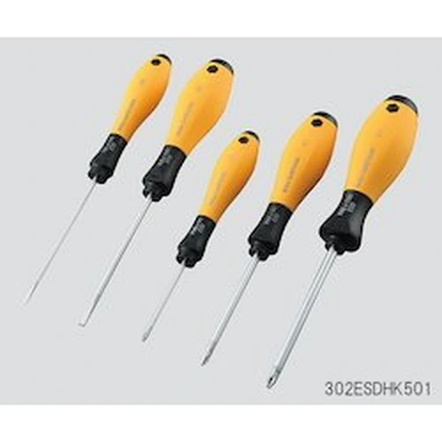 PID-176556_0 ESD Antistatic Screwdriver Set Soft Finish(R) 5 Set 302ESDHK501 - Image 1