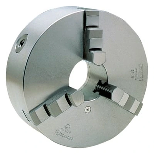 3-Jaw Scroll Chuck (Integrated Jaw Type), Interchangeable Inner and Outer Jaws
