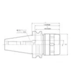 New High Power Milling Chuck (BBT Shank, Standard Type)