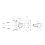 Shoulder Cutter Arbor