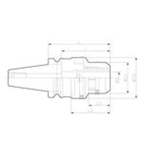 PID-179915_0 Zero fit type milling chuck (BT shank) - Image 1