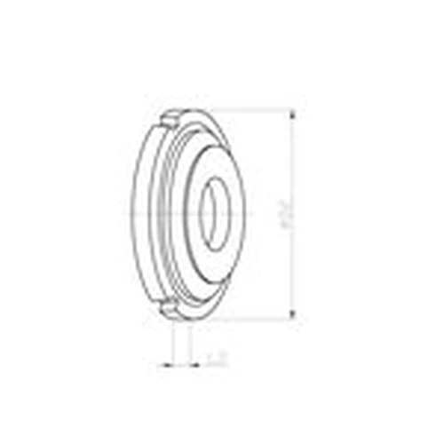 PID-180066_0 Front Nut (for Straight Collet) - Image 1