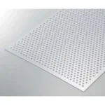 Transparent PVC Perforated Plate, Hole Diam. φ5.0 mm 450 x 600 x 1 t