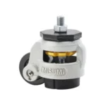 Caster With Leveling Mounts Fixed Screw-in Type