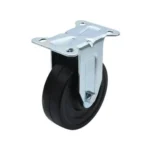 Rubber Casters Fixed Type