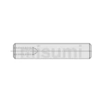 Linear Shafts One End Tapped