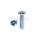 Cross Recessed Pan Head Screws - Carbon Steel