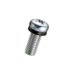 Steel Screw (Cross-Recessed Head), Trivalent Chromium Chromate Treatment F-E