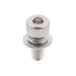 Hex Socket Head Cap Screw With Washer - Flat Washer / Spring Washer, With Thread Locking Treatment, Package Sale