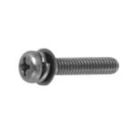 Cross-Head Pan Head Small Machine Screw I = 3 (SW + ISO Captive Washer)
