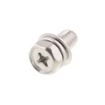Cross-Head Hex Upset P = 4 (Spring Lock Washer + JIS Small Captive Washer) - Image 2