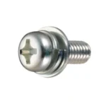 Cross-Head Pan Head Machine Screw P = 3 (for Thin Plates) (Spring Lock Washer + JIS Captive Washer)
