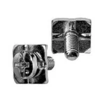 Steel Terminal Screw, Cross-Head / Straight-Slot Combination Binding H-Type (With Built-In Square Washer And Opposite-Side Stopper)