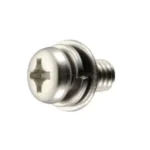 Cross-Head Pan Head Machine Screw P = 3 (Spring Lock Washer + JIS Captive Washer)